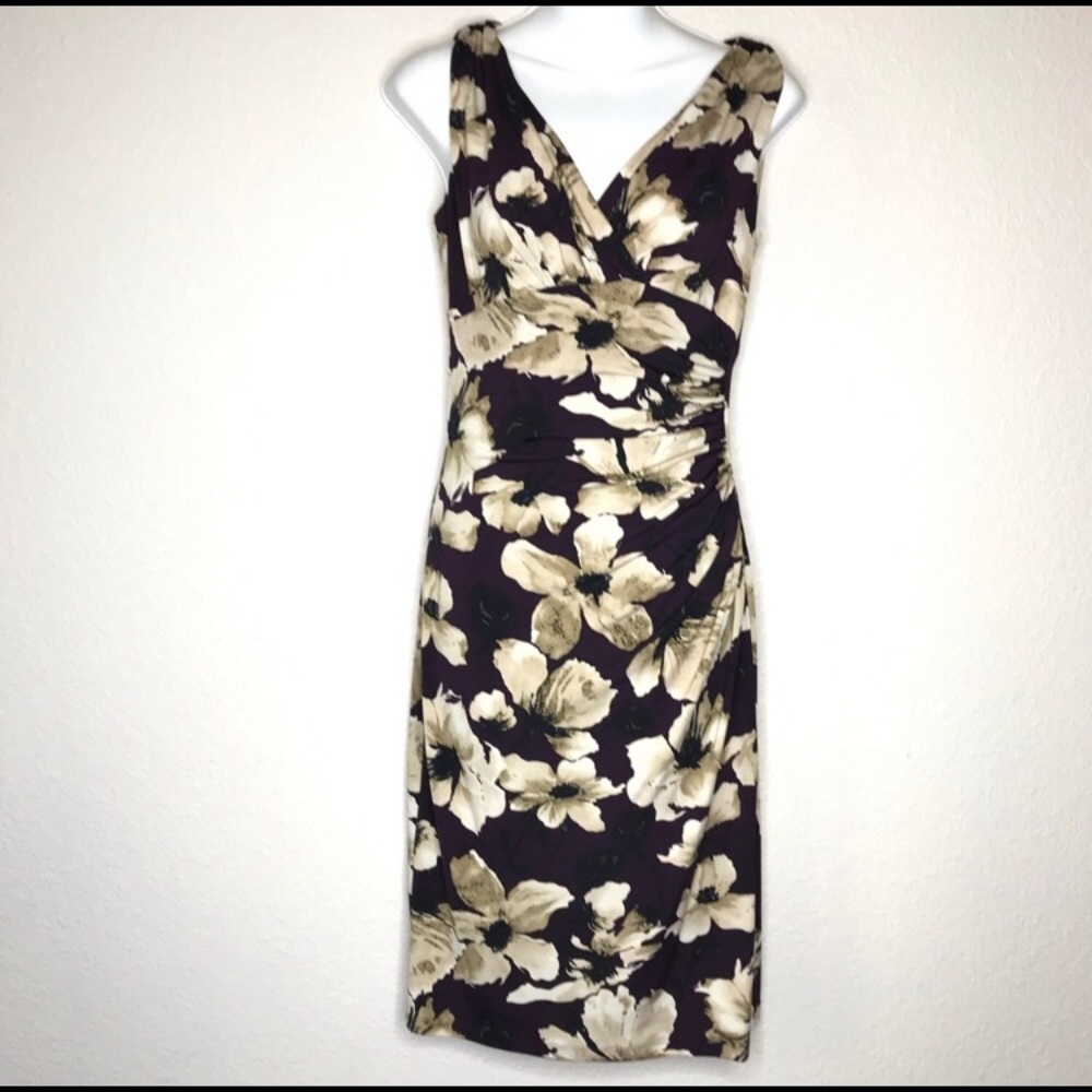 LAUREN Ralph Lauren dress sleeveless lined EUC 4